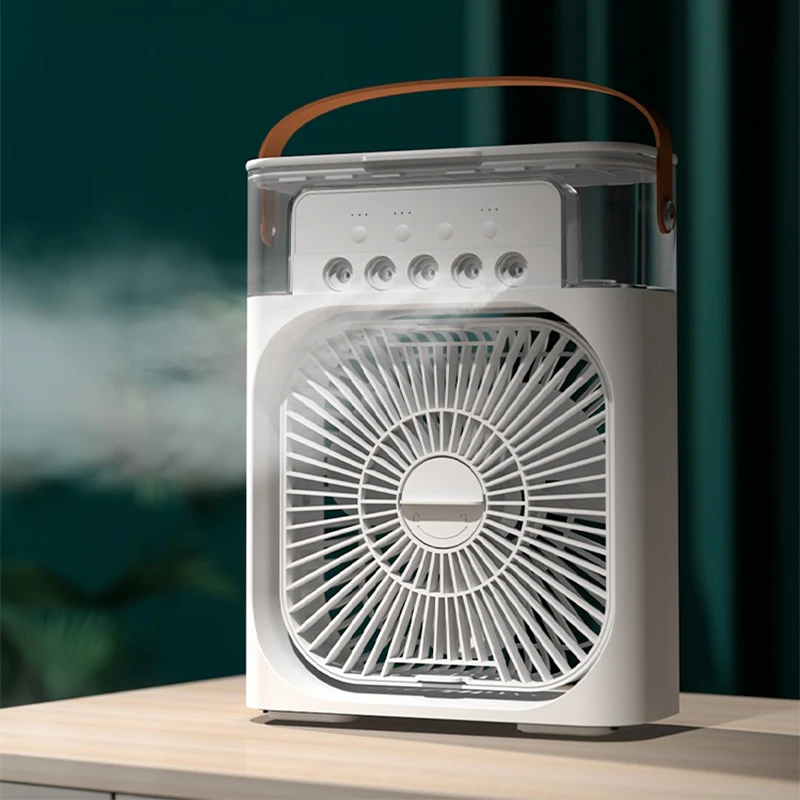 Portable Multifunction Water Spray Mist Fan USB Electric Air Cooler Humidifier for Home - Cool And Wet Your Surroundings