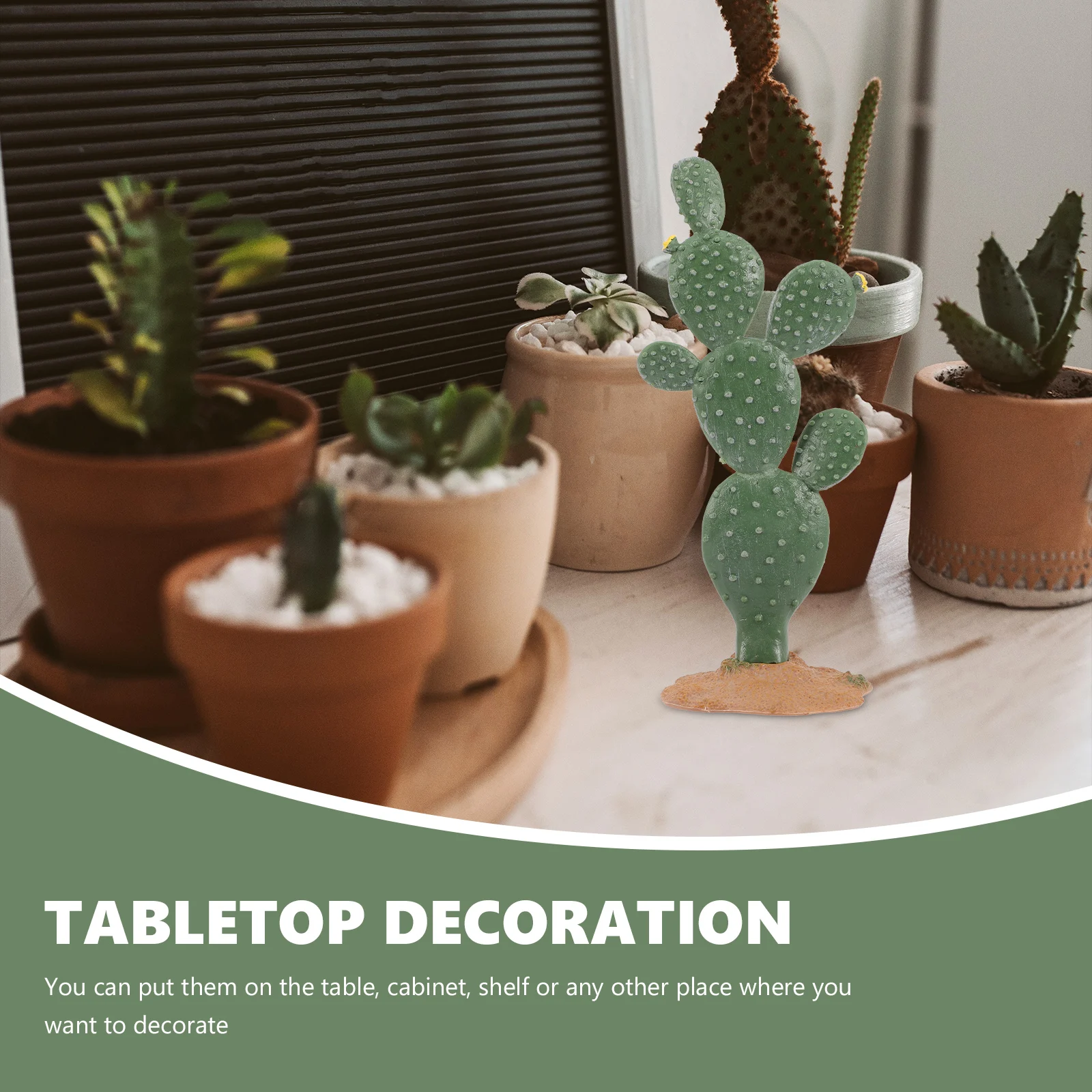 

3Pcs Faux Cactus Decoration Creative Mini Plant Set for Home Office Car Tabletop Micro Landscape Artificial Cactus Ornament