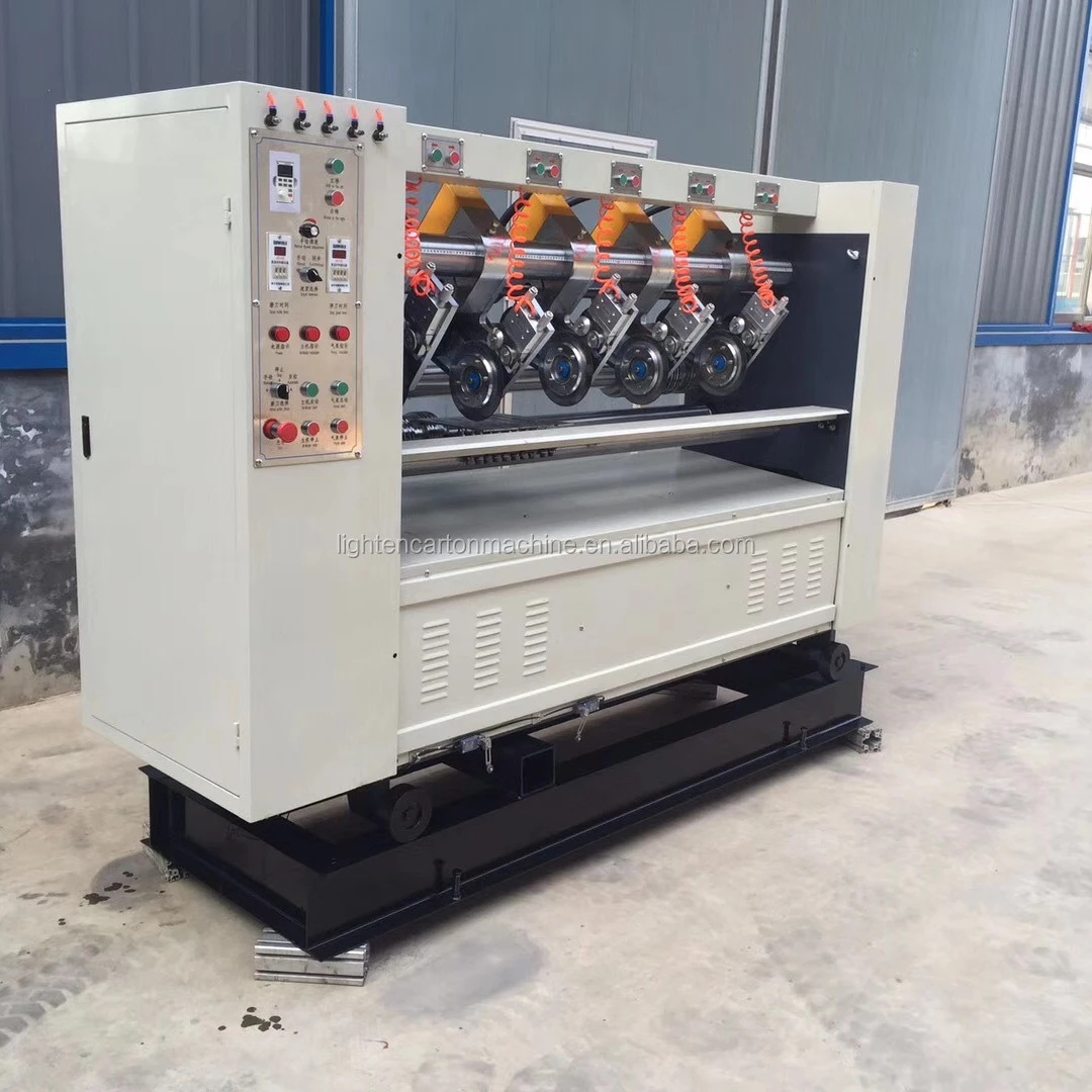 High Speed Factory Price Slitter Scorer Thin Blade Machine For Corrugated Cardboard