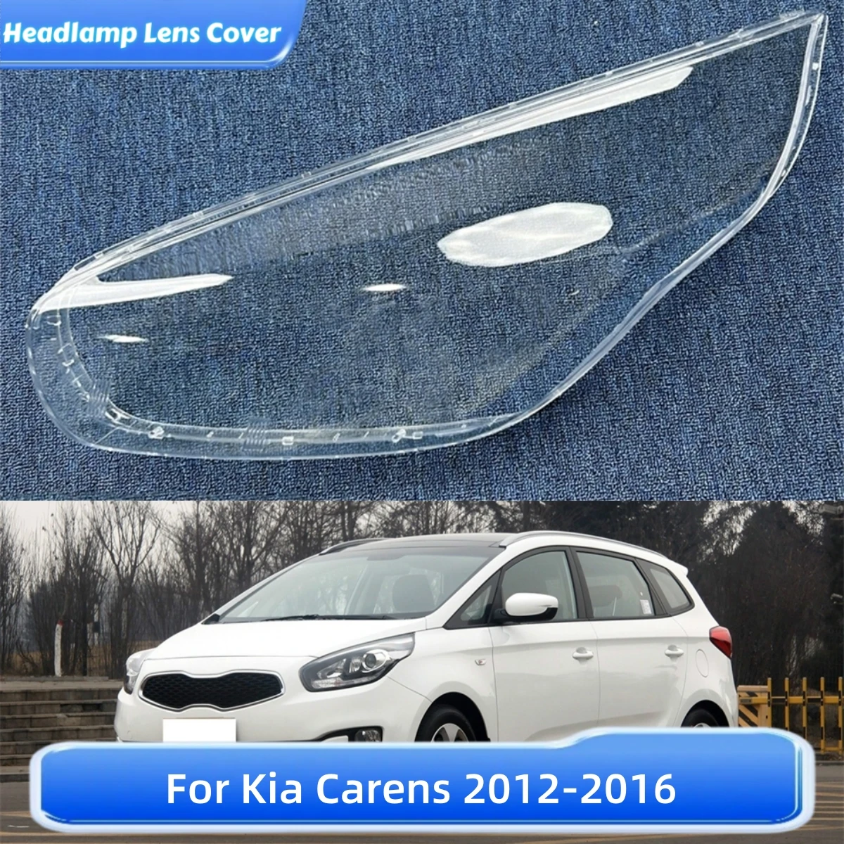 

For Kia Carens 2012 2013 2014 2015 2016 Auto Accessory Lights Cover Headlamp Car Front Headlight Lens Cover Lights Shell