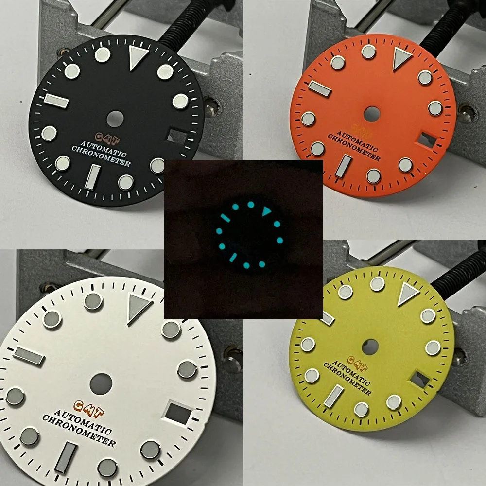 

Watch dial accessories of 28.5MM are suitable for replacing parts of NH35 34 36 automatic mechanical movements