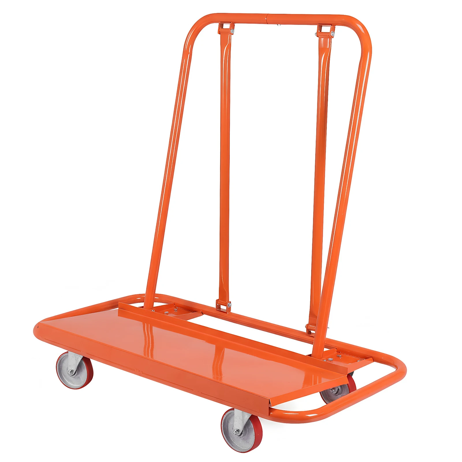 

Heavy Duty Drywall Sheet Cart Detachable Glass Flatbed Handcart Large Capacity for Warehouse Factory Equipment
