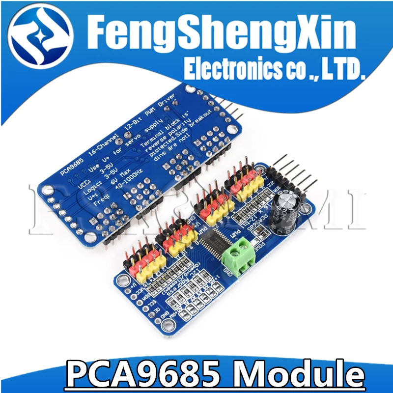 

New PCA9685 16 Channel 12-bit PWM Servo motor Driver I2C Module Robot
