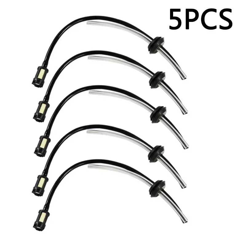 

5pcs Fuel Hose Oil Pipe Kit Fuel Filter Replacement Kit Lawnmower Tool Parts For 4 Stroke Grass Trimmer Brushcutter