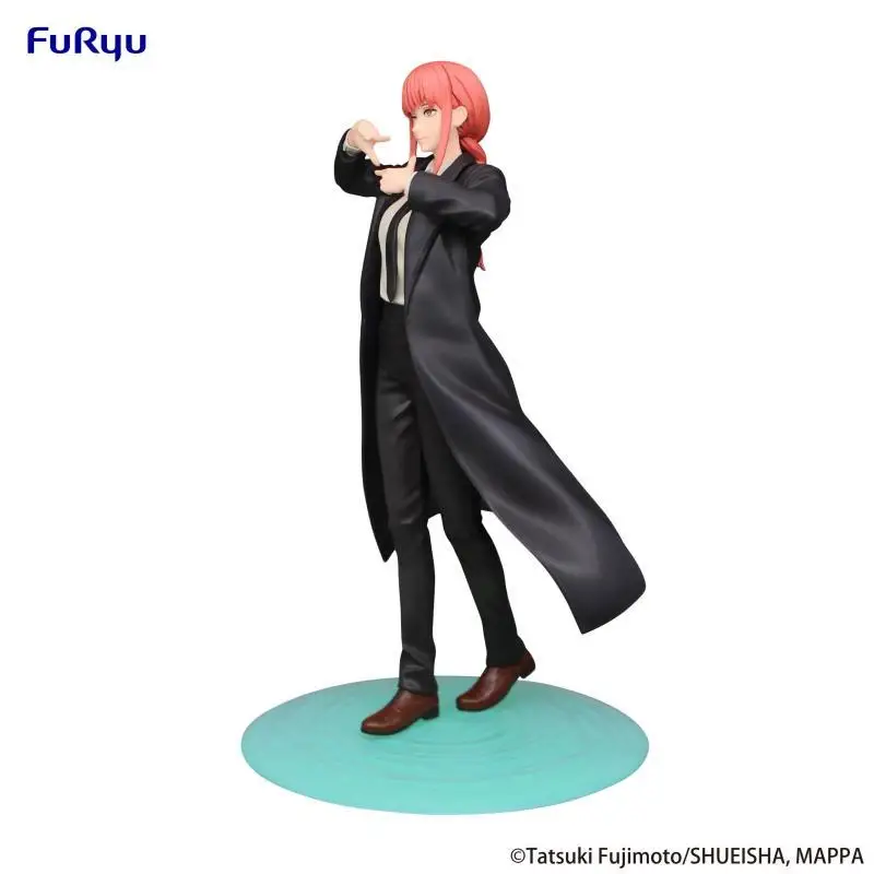 FuRyu Original CHAINSAW MAN Makima Exceed Creative Anime Action Figure Toys For Boys Girls Kids Children Birthday Gifts Model