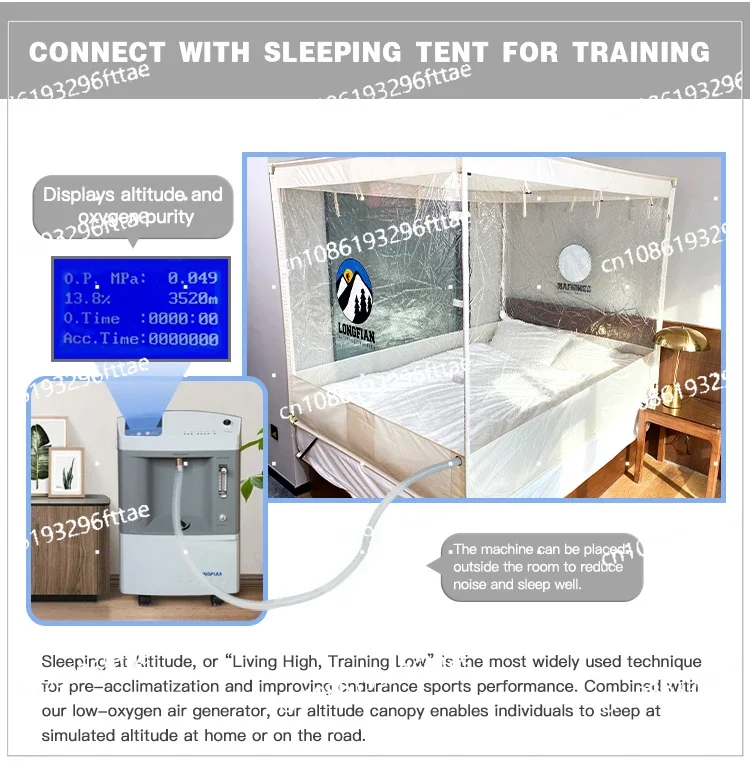 Hypoxic Generator with Buffer Bag Simulated High  Altitude Hypoxic Generator