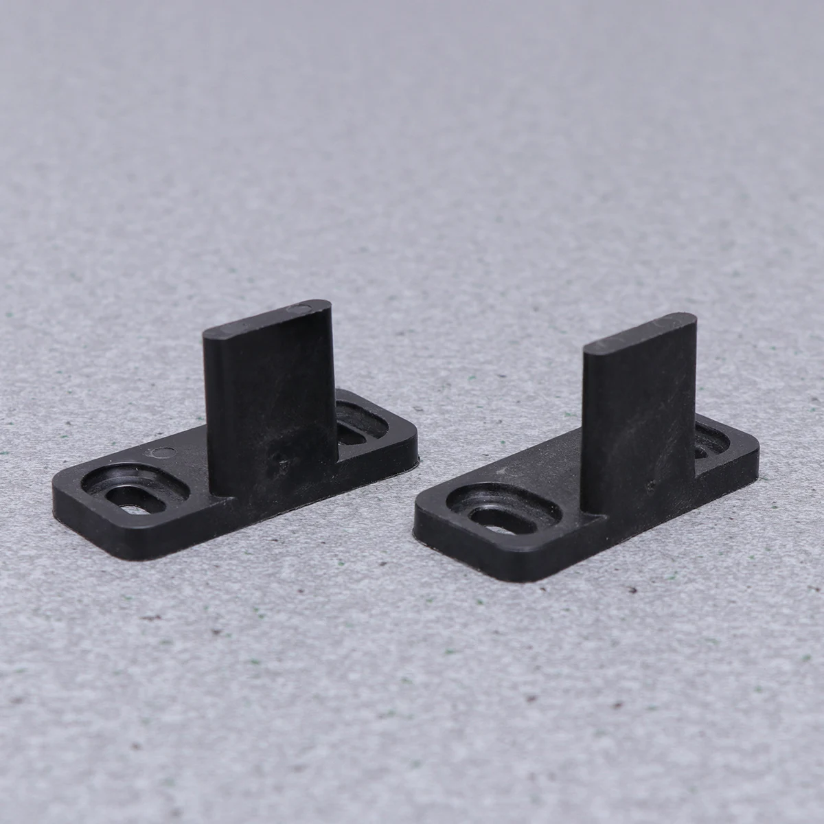 

5pcs Sliding Door Stop H Floor Guide Ground Mount Durable Carbon Steel Smooth Adjustable Diy Barn Hardware