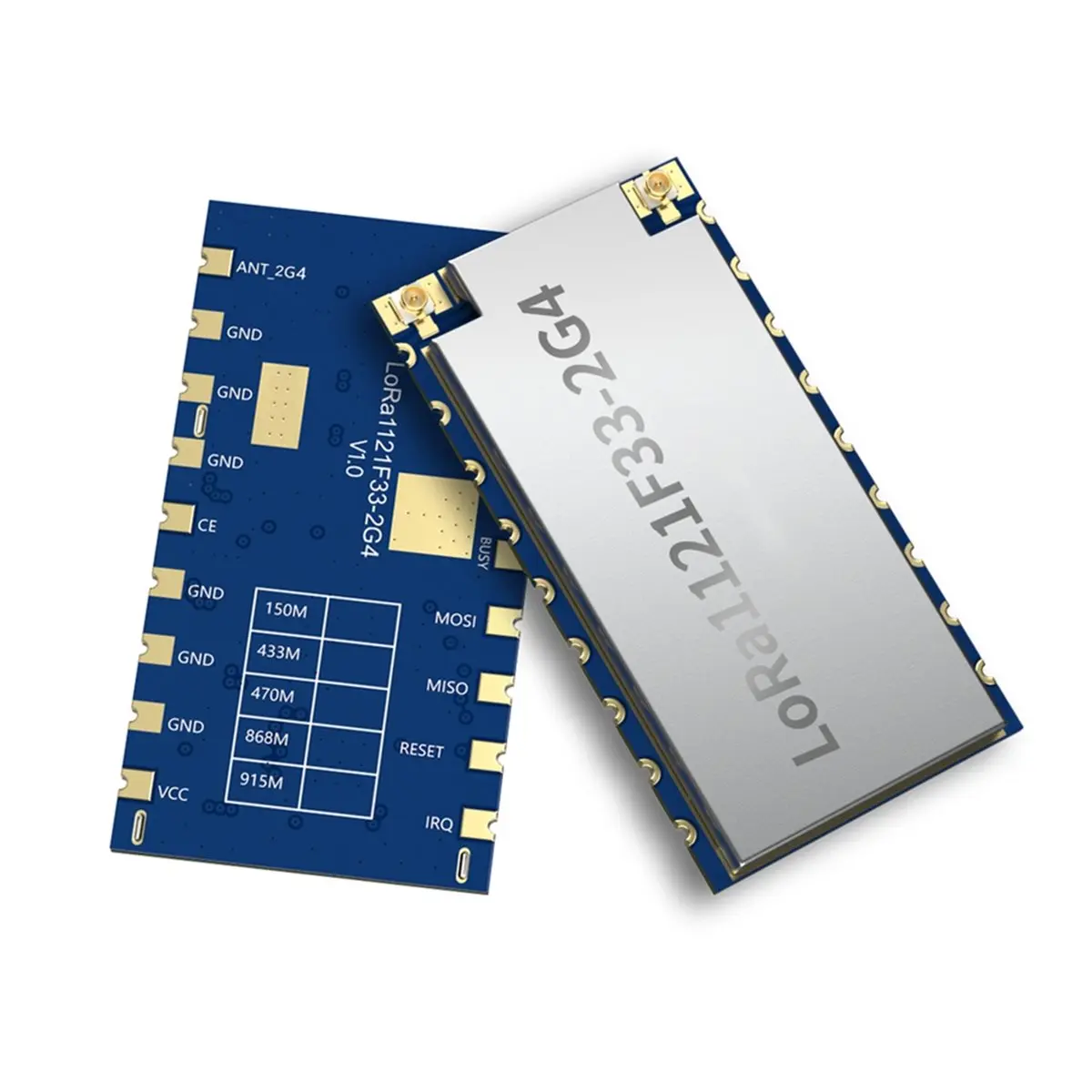 A003 LoRa1121F33-2G4 2W High Power 433-915MHz Sub-GHz/S LR1121 Chip Dual-Band Wireless Module 868MHz