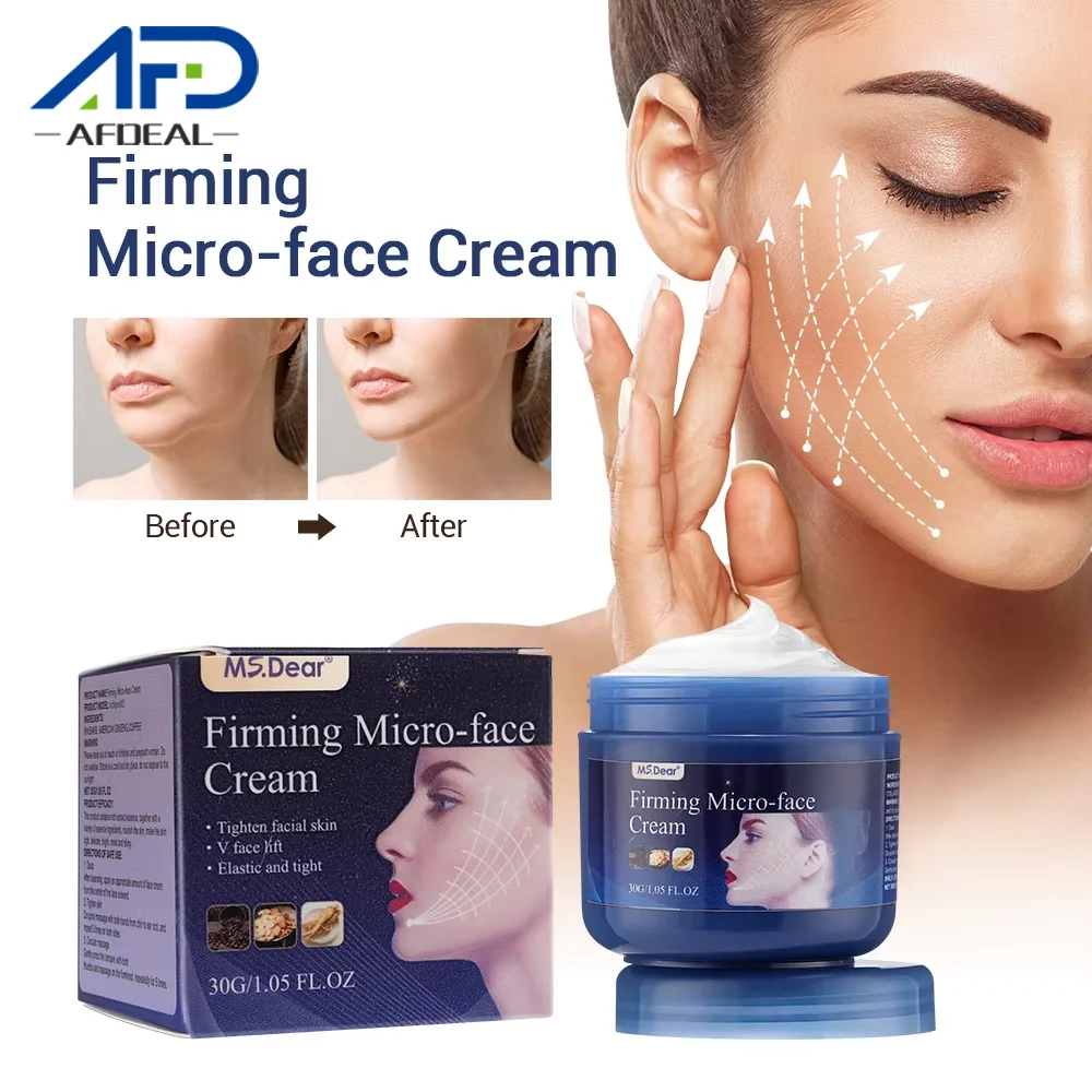 Face-lifting Cream V-Shape Cream Anti-Wrinkle Slimming Removal Masseter Muscle Double Chin Face Fat Burning Firming Products