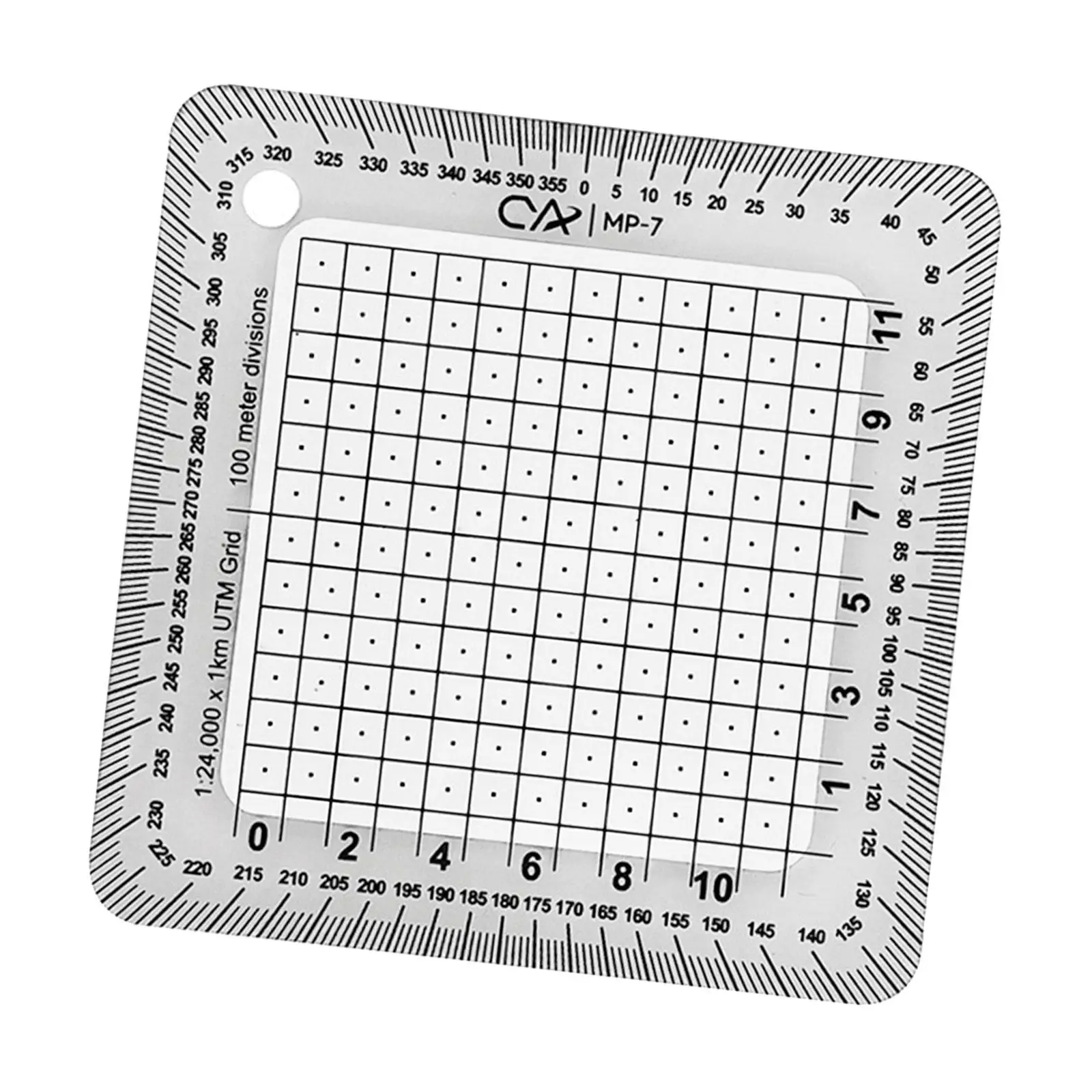 Pocket grid Durable Accurate for Map Reading Working Outdoor