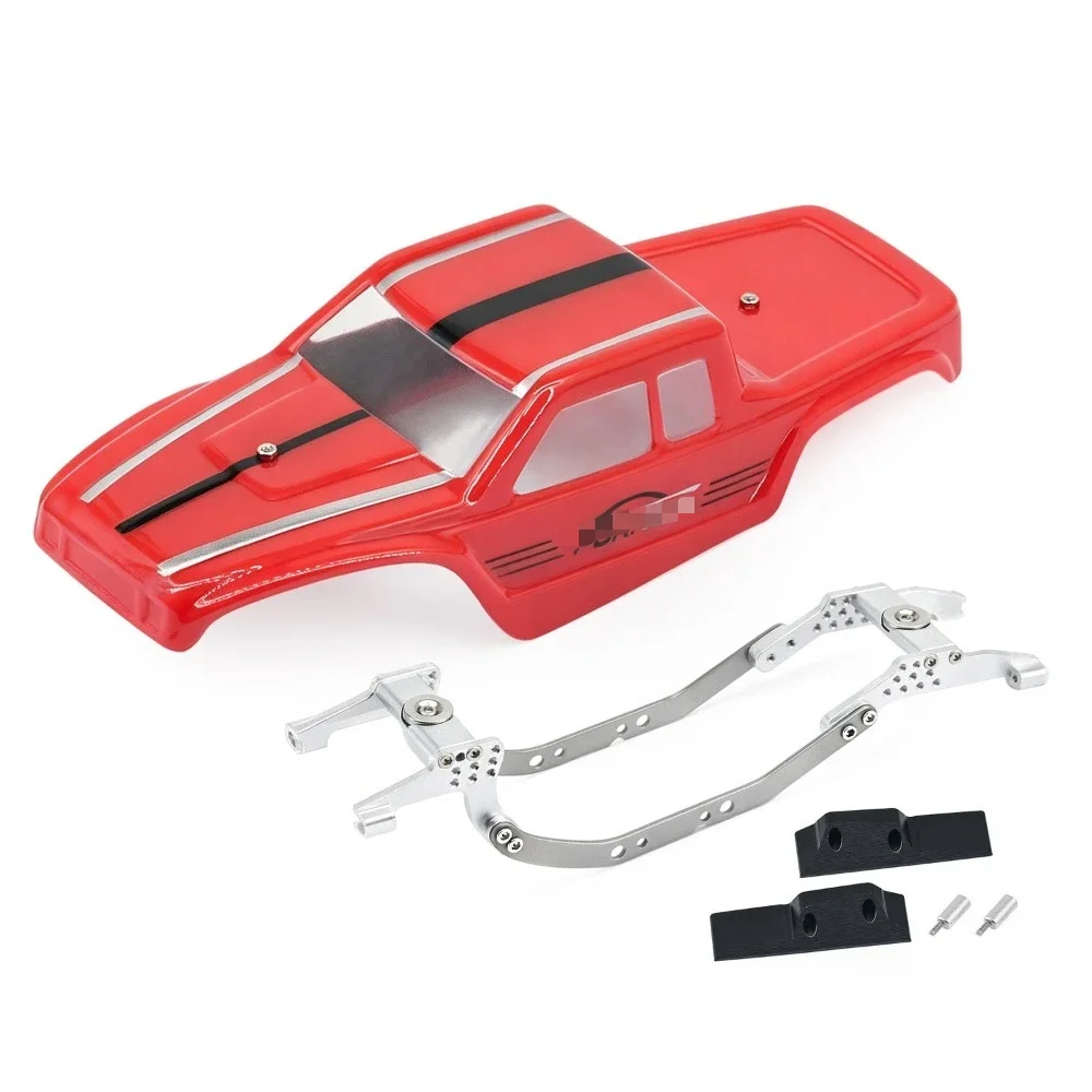Upgrade Low Center Of Gravity Competition Chassis Frame For RC Rock Crawler With Body Shell 1/30 SCX30 Series custom size parts