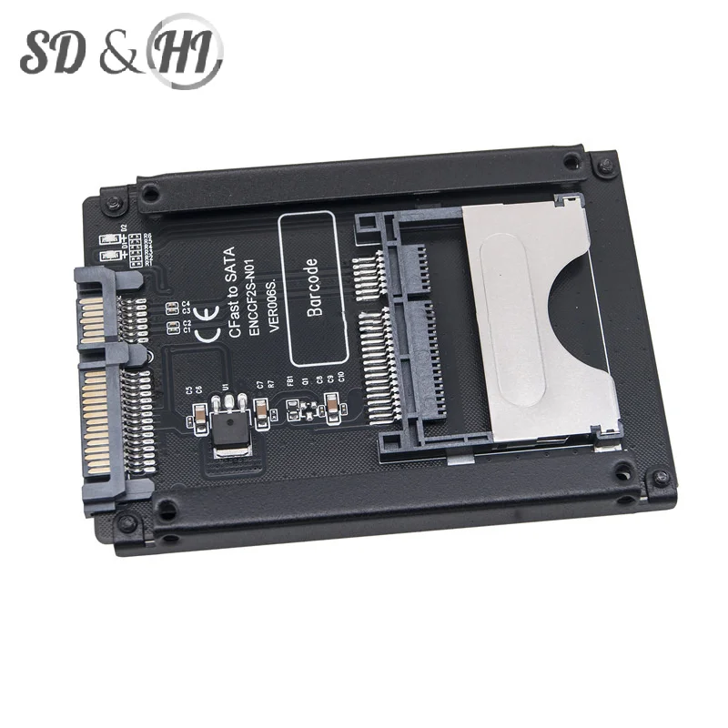 CFAST 2.0 To SATA 3.0 Hard Disk Adapter Memory Card SSD HDD Connector Card Reader For Desktop Laptop PC Computer