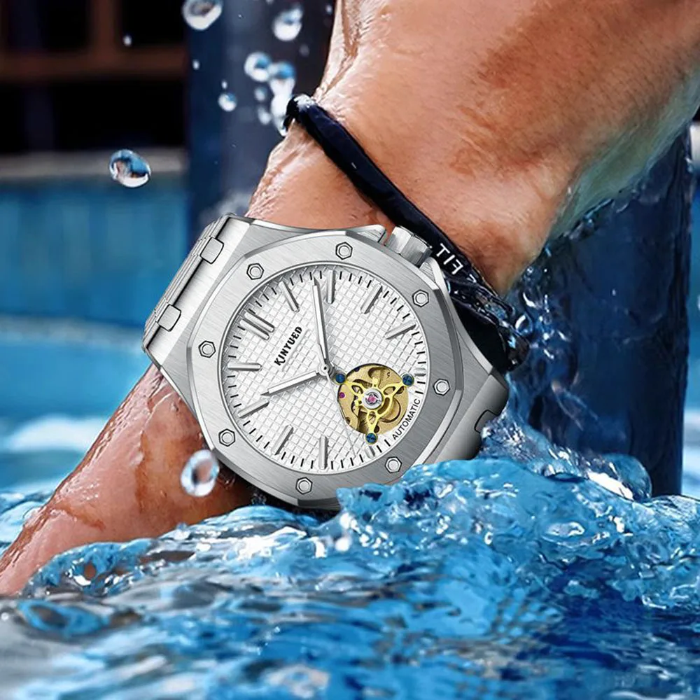 Top Brand Man Mechanical Watch Luxury Automatic Watches Male New Waterproof Sport Luminous Wristwatch Reloj Hombre 2024