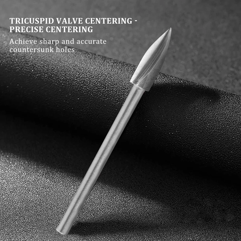 5 SZTUK Akcesoria do wierteł do rzeźbienia i grawerowania w drewnie Uniwersalne dopasowanie do narzędzi obrotowych (5 SZTUK)