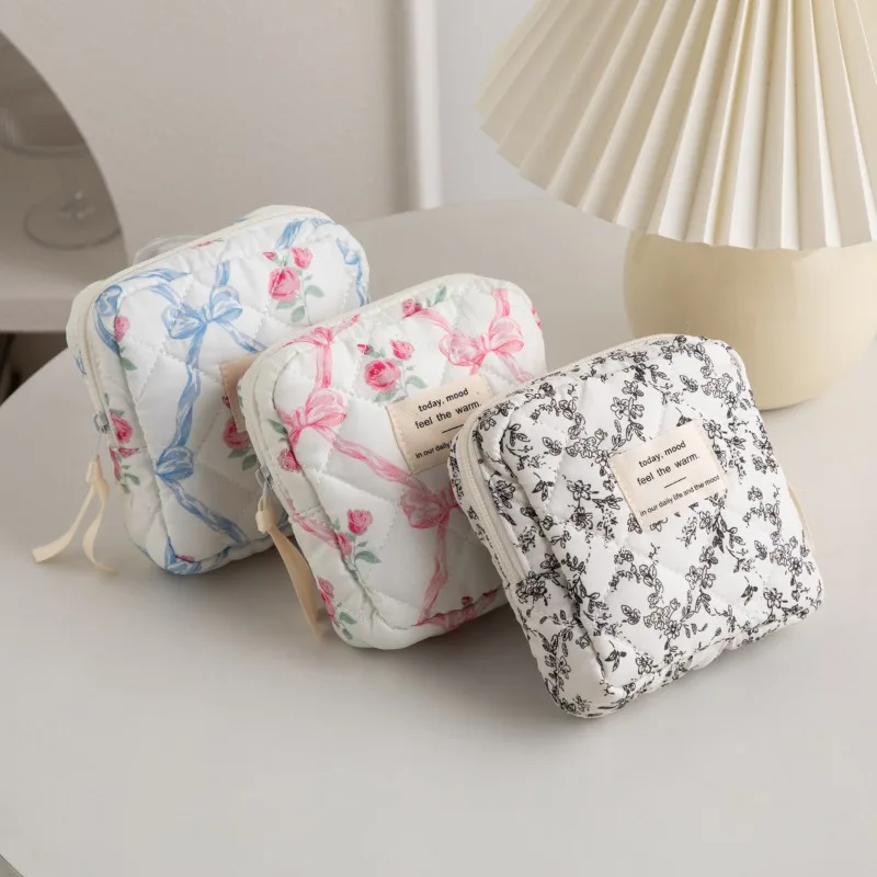 1Pc Women Girl Sanitary Pad Pouch Napkin Towel Storage Bag Credit Card Holder Coin Purse Cosmetics Headphone Case Sanitary Pouch