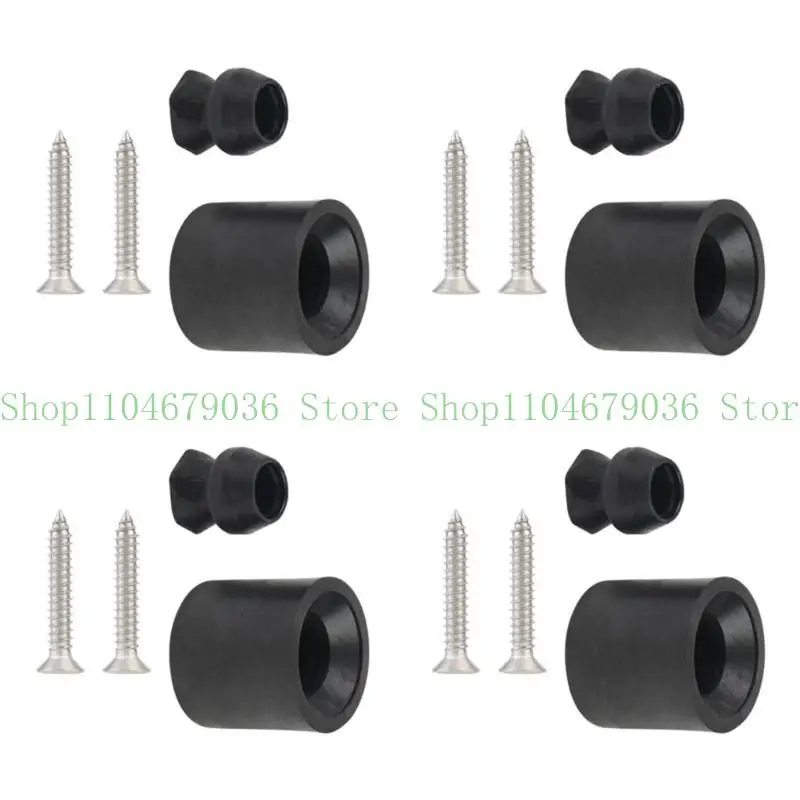 652F Pack Of 4 Enclosed Trailer Door Holder set Anti Shake Designs & Long Lasting Trailer Door Suport Quick Installation