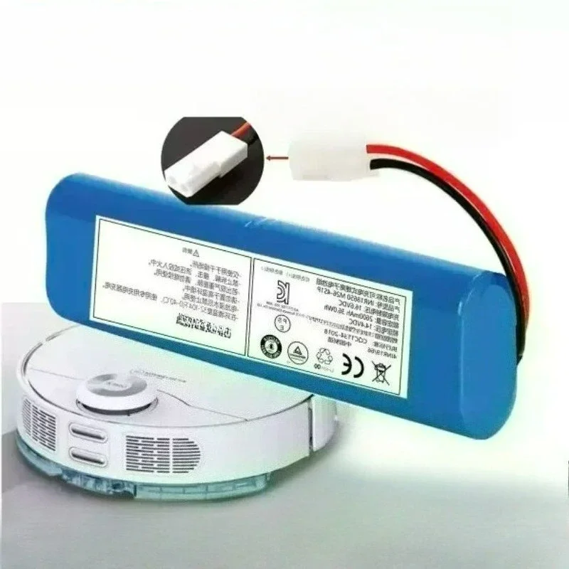 for ILIFE V3s Pro V50 V5s Pro V8s V80 Max B5 Max S5 Pro X750 Robot Vacuum Rechargeable Battery 14.4V 2600mAh 3200mAh