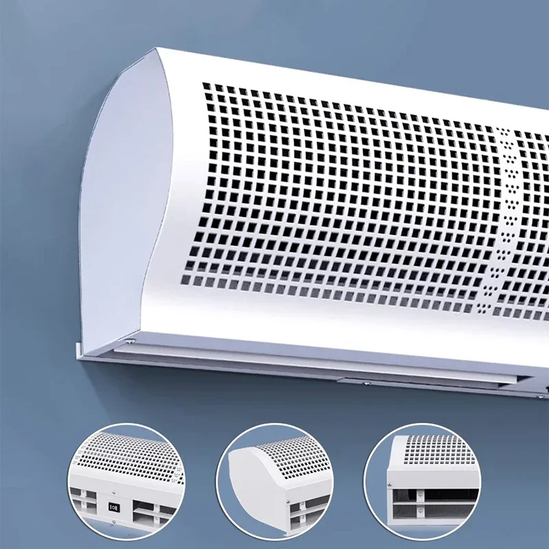 Air Curtain Machine Shopping Mall Air Curtain Machine Commercial Mute 0.9/1.2/1.5/1.8/2 Meters Remote Control Air Curtain