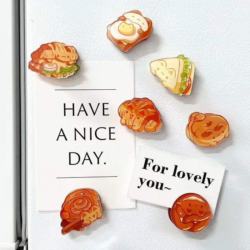 Magnetic Memo Clips with Note Holder Function Kpop Photocard Decor Display Clips Multi-Use Snack Bag Sealer for Home Office