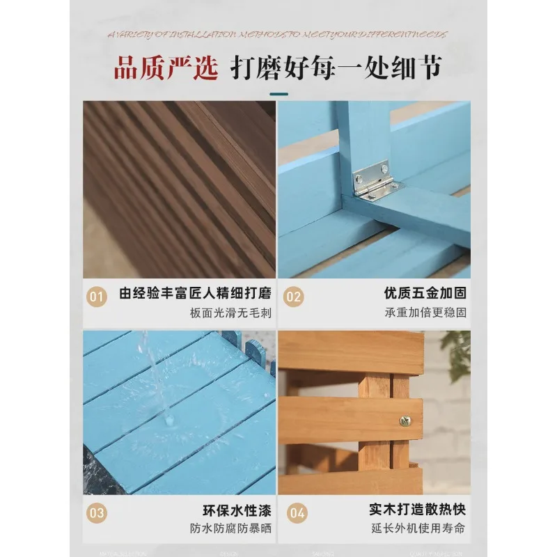 Outdoor air conditioner, external unit, protective cover, windshield, decorative shielding fence, beautified shading, protective