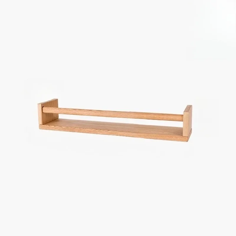 Wall shelf Seasoning rack Solid wood newspaper   Magazine   Living room wall hanging Newspaper storage  Display