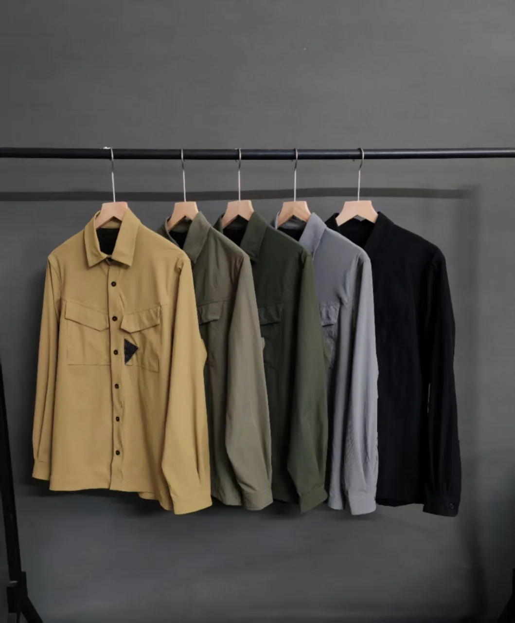 

Qui Dry Breathable Wear Resistant Anti Tear Outdoor ex Casual UV Protection Long Sve irt for Autumn Season