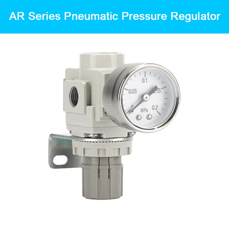 

SMC Type AR Series Pneumatic Pressure Regulator Air Compressor Regulating Valve AR10-M5BG-A AR20-02BG-B