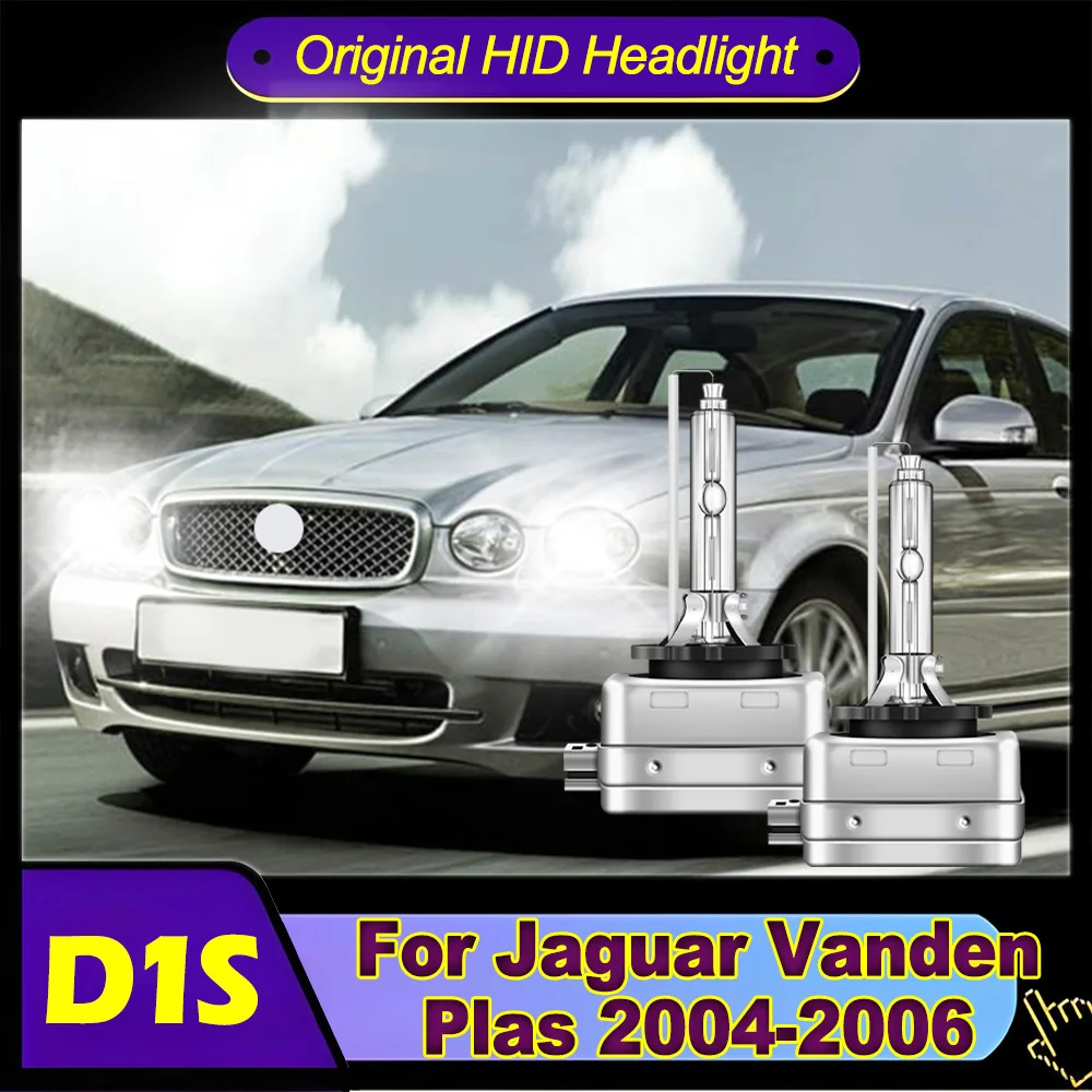 

2PCS D1S Xenon Headlight 6000K Super Bright Original HID Headlamp Low Beam Bulb For Jaguar Vanden Plas 2004-2006 Plug and Play