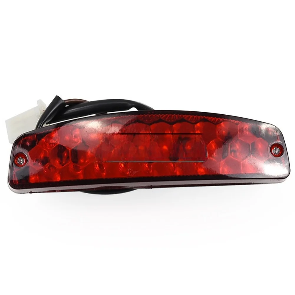 For ATV For Scooter Rear Brake Lamp ATV LED Taillight Night Riding Easy Installation Atv Taillight Brake Light
