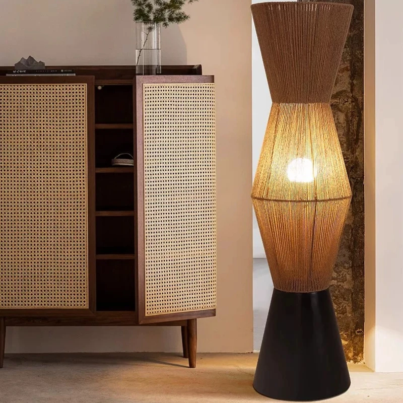 Luminária de Chão em Rattan Es - Interior Design Japanese avaliação e preço