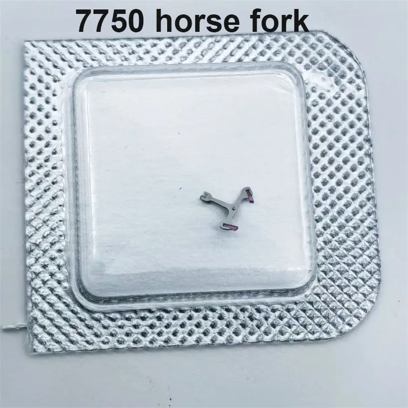 

Аксессуары для часового механизма, новый оригинал подходят для швейцарской вилки ETA 7750, спусковая вилка 7750, запасная часть No: 710