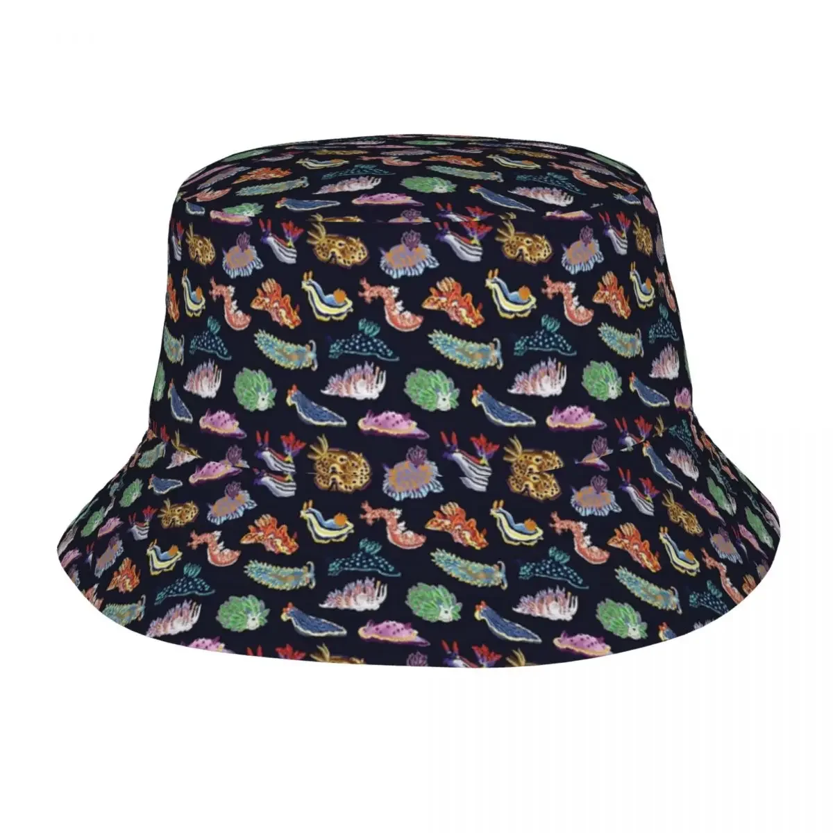 Nudie Cuties Bucket Hat Summer Sea Life Fashion Fisherman Hats For Couple Breathable Fishing Caps Hawaii Custom DIY Visor Hats