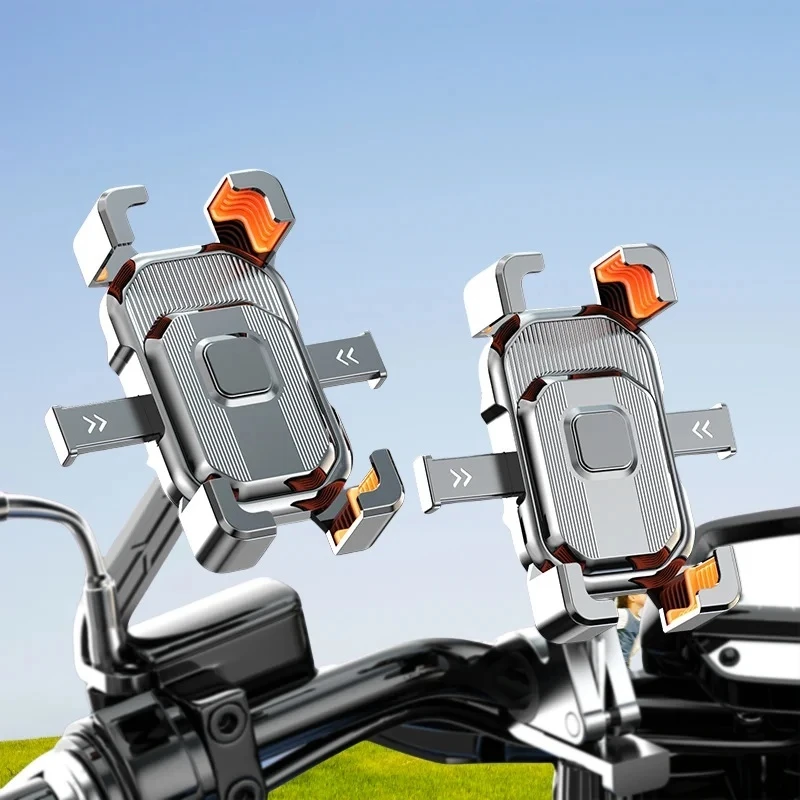 

Держатель для телефона на велосипеде, крепление на руль мобильного телефона, универсальная нескользящая подставка для велосипедного телефона, противоударный кронштейн, GPS, поддержка мотоцикла