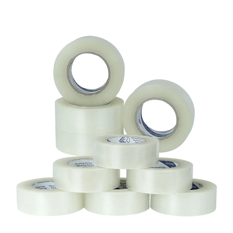 

1roll 44mm Width Clear White Packing Tape, Heavy Duty Packaging Tape for Shipping Packaging Mobile Sealing 40-190m