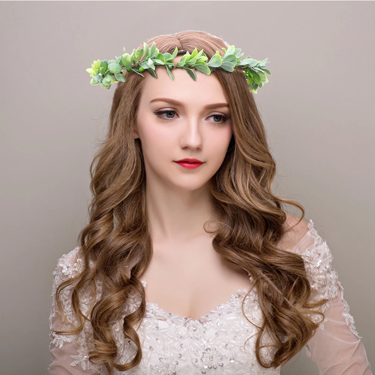 

wreath hair hoop leaf hair hoop hair wreath woman flower hair hoop hair wreath for woman