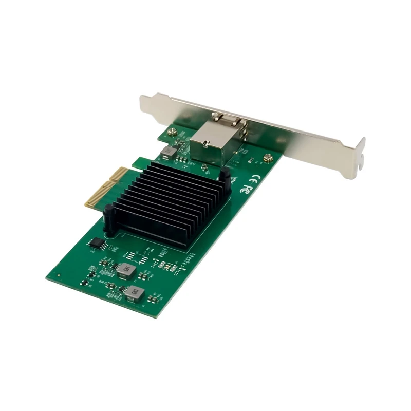 Pciex4 10G NIC Adapter With AQC107 Chipset High Performances 10Gbe Networks Adapter Only Single Port 10G Network Card