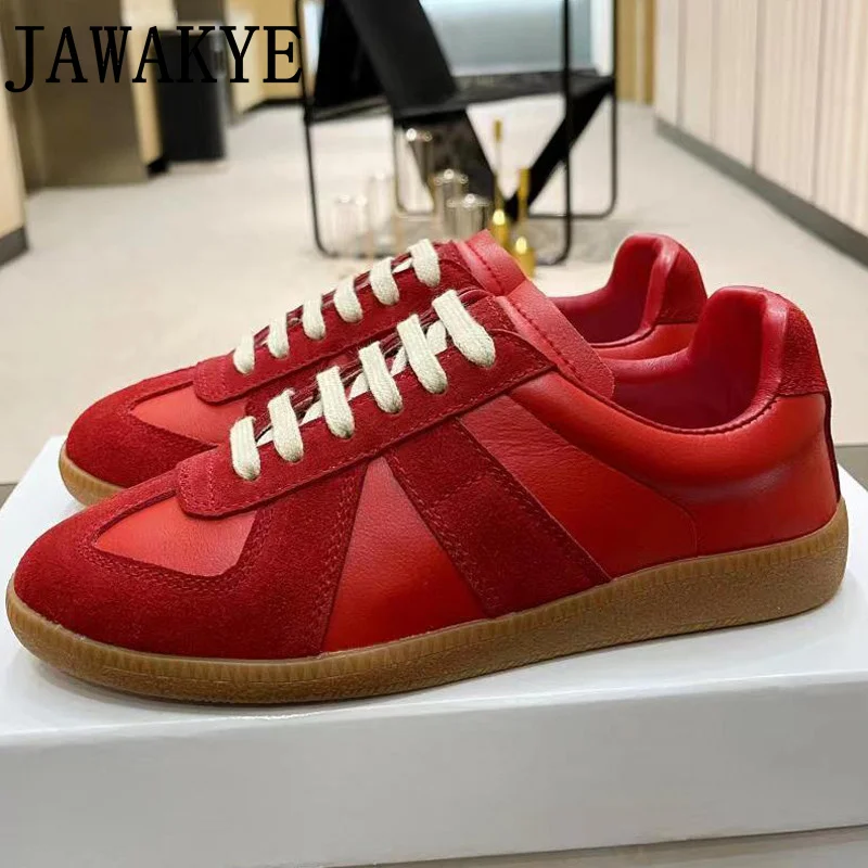 2022 Estate Walking Casual Mocassini da donna piatti da uomo Scarpe in pelle scamosciata con lacci Suola in gomma Ciabatte Scarpe eleganti da donna