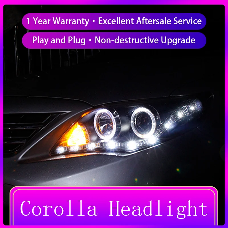 

2 шт., аксессуары для передней фары Toyota Corolla 2011-2013