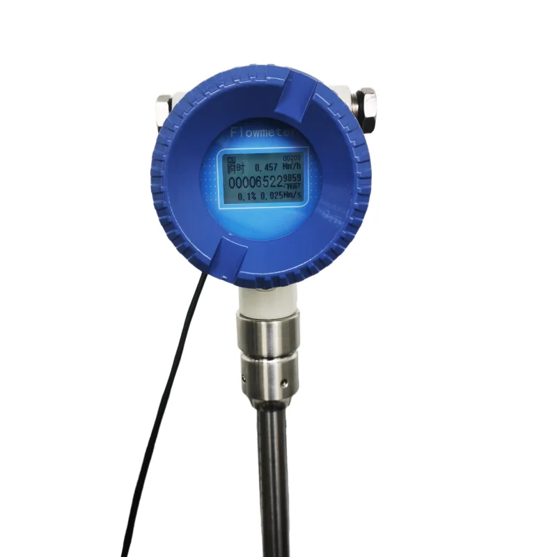 yyhcThermal Gas Mass Flowmeter Standard Insertion Flow Meter