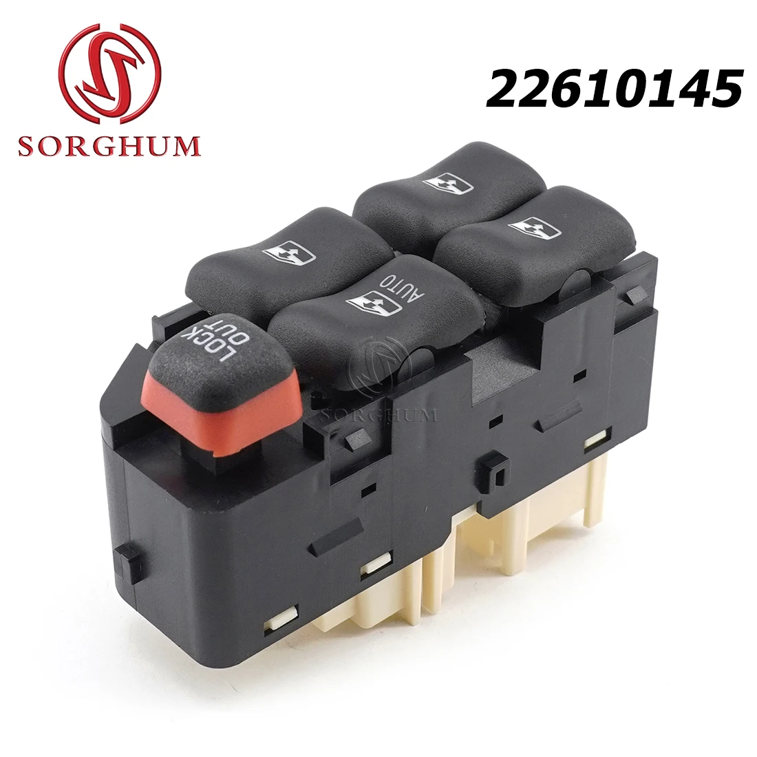 

SORGHUM Master Power Window Switch Driver Side Left LH For 00-05 Chevrolet Cavalier 4 Door For Pontiac Sunfire 22610145 22652693