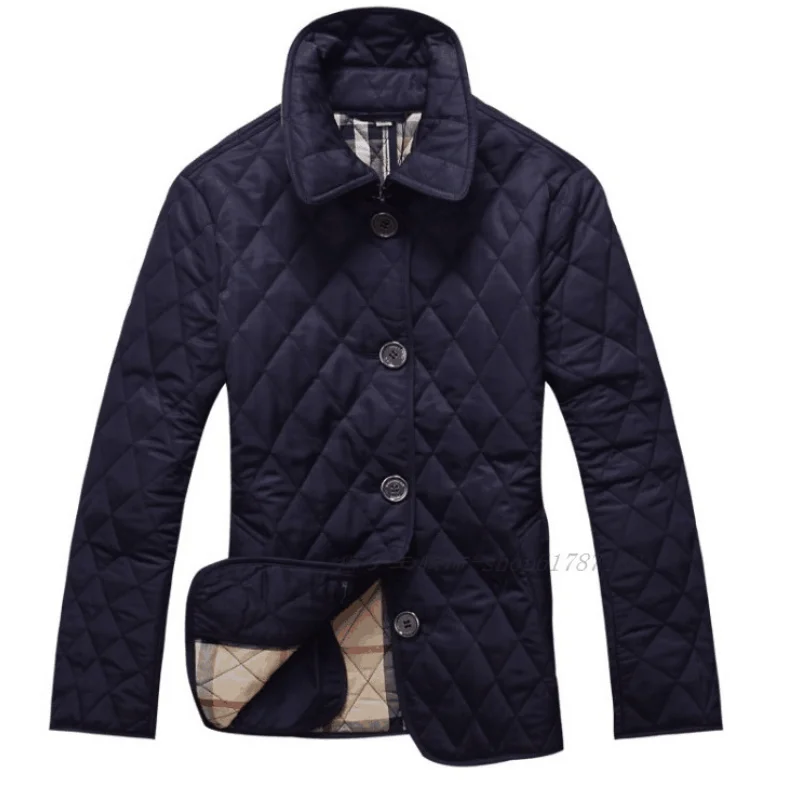 Quilted Coats for Women, Lightweight, Thick Jacket, Padded Tops, Outdoor Wear, Female Clothes, Winter and Autumn, Size M-6XL