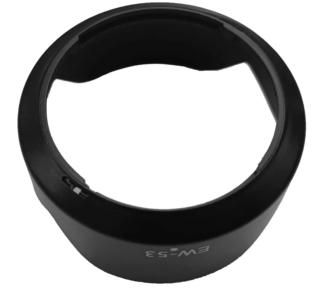 EW-53 49mm ew 53 EW53 Lens Hood Reversible Camera Lente Accessories for Canon EOS M10 EF-M 15-45 mm f/3.5-6.3 IS STM Lens