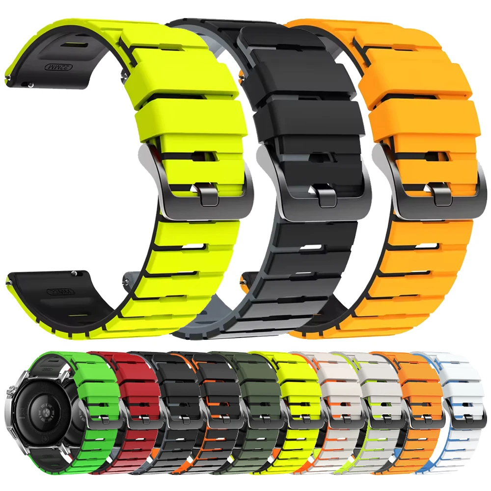 22Mm Silicone Strap… - image