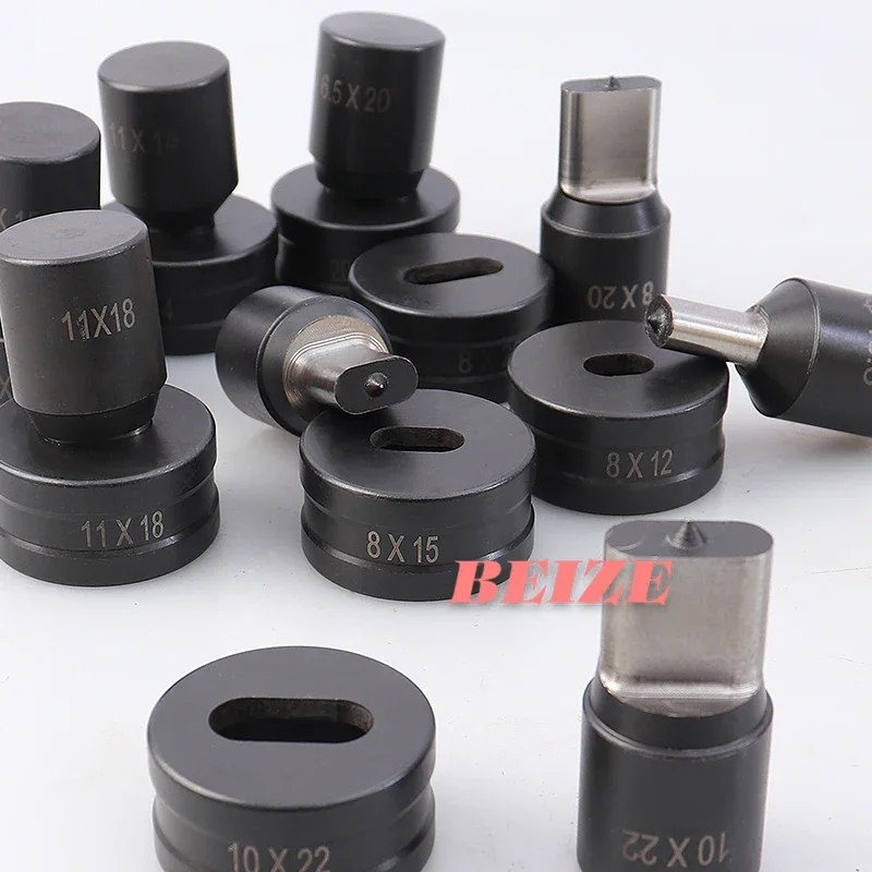 1Pc Punzonatura Idraulica Foro Ovale Die per CH-70 Punzonatrice Idraulica, CH-70 Stampo Ovale In Acciaio Inox Punzonatura Muore