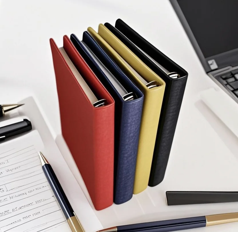 Makeasy A7 Fashion Folder Refillalbe A7 Ring Binder غطاء للكمبيوتر المحمول A7 منظم التخزين (1 قطعة)