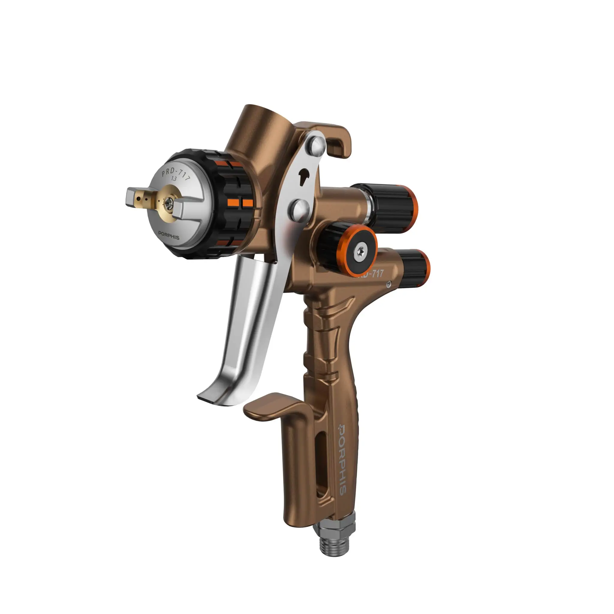 Original PORPHIS PRD-717 VS Split-Nozzle Airbrush Paint Spray Gun Automotive Professional Power Tools For Clear Coat Car Paint