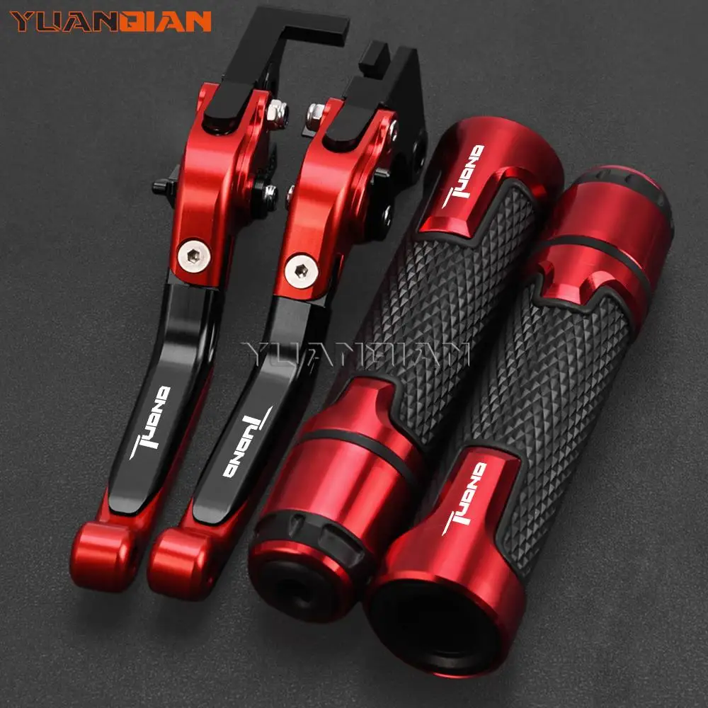 

For APRILIA TUONO V4R TUONO FactoRy 2016 2015 2014 2013 2012 2011 Motorcycle CNC Extendable Brake Clutch Levers Handlebar Grips