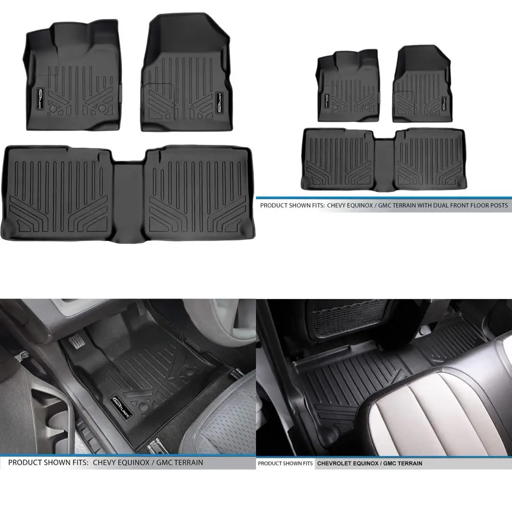 

SMARTLINER Набор ковриков на заказ, 2-рядный набор вкладышей для GMC Terrain 2010-2011 гг.