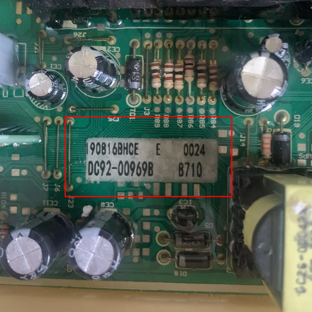 Новая оригинальная материнская плата DC92-00969B для стиральной машины барабанного типа Samsung