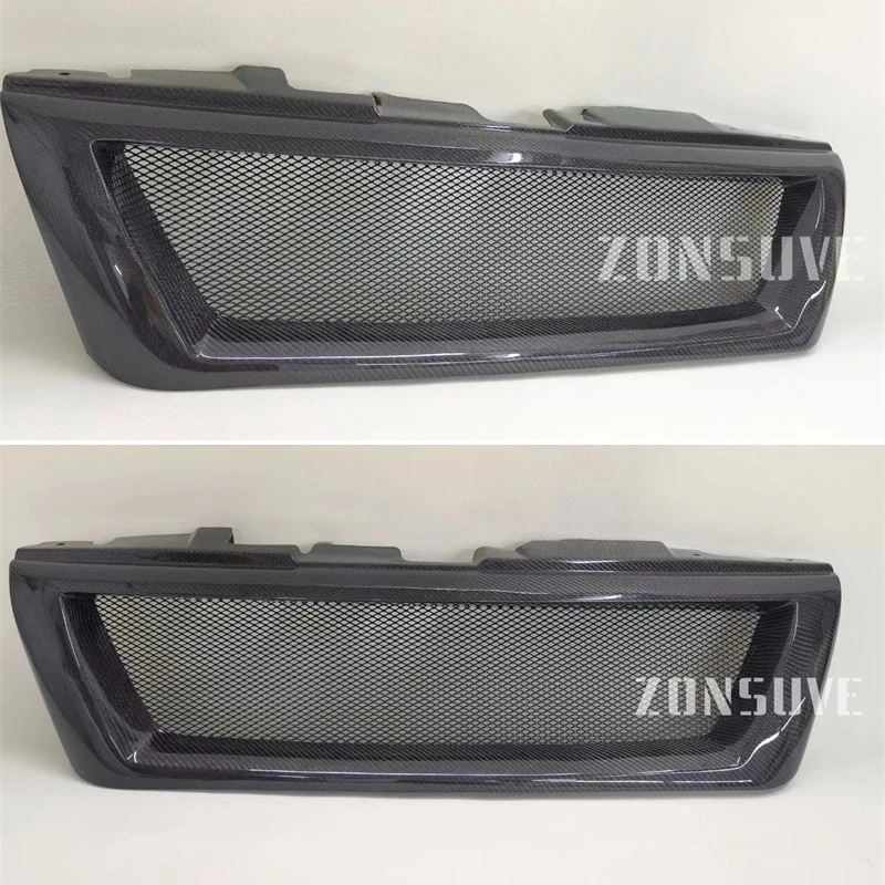 For Mitsubishi Pajero V73 V75 V77 2007-2015 Front Racing Grille Grill Body Kit Accessorie